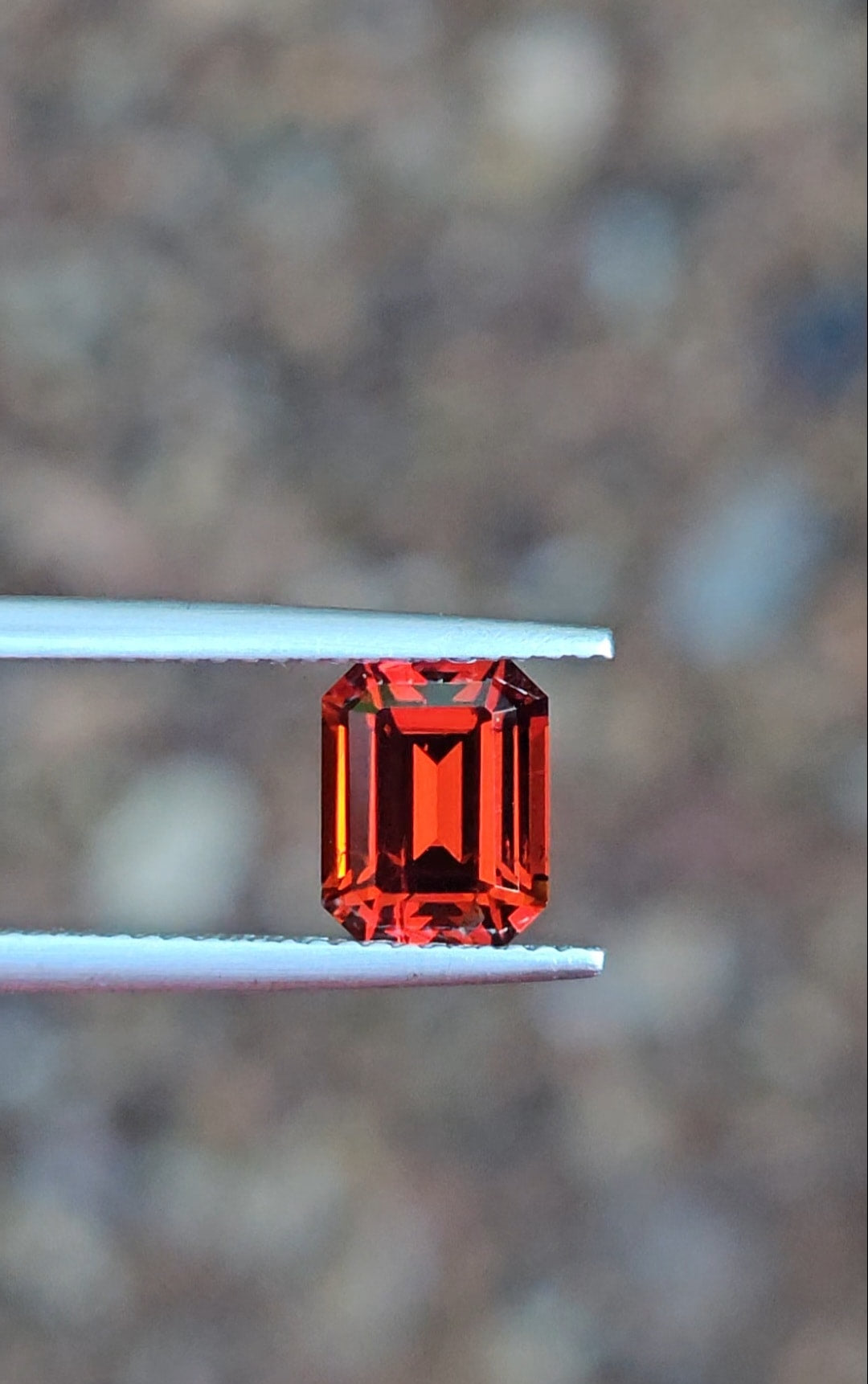 2.44ct Emerald Red Tanzanian Garnet