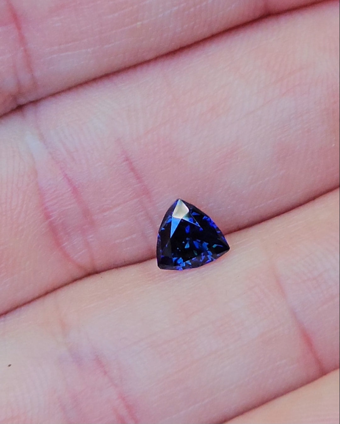 .94ct Trilliant Blue Sapphire
