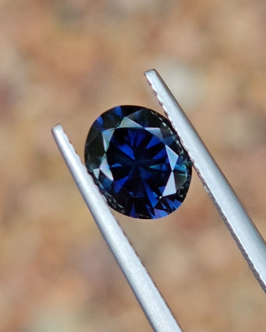 2.28ct Oval Royal Blue Sapphire