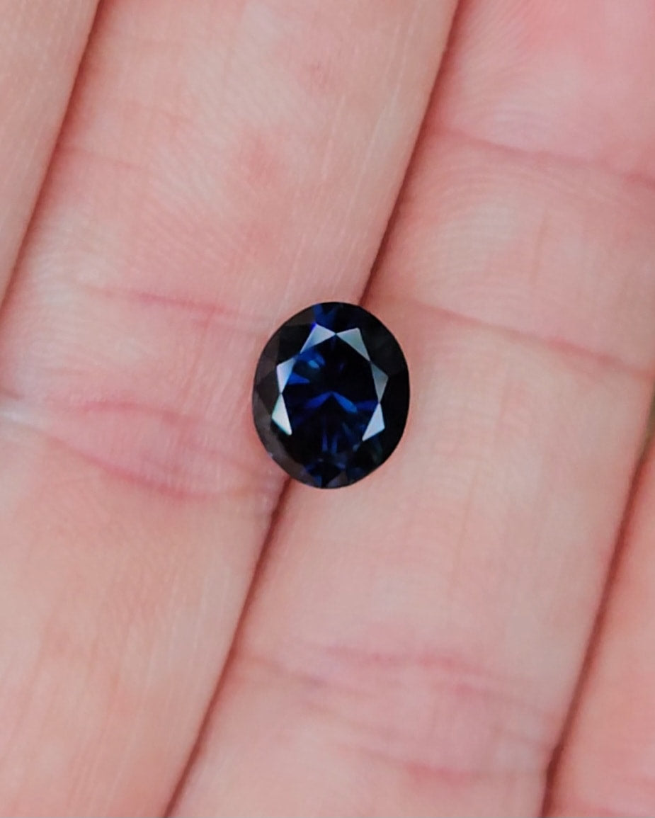 2.28ct Oval Royal Blue Sapphire