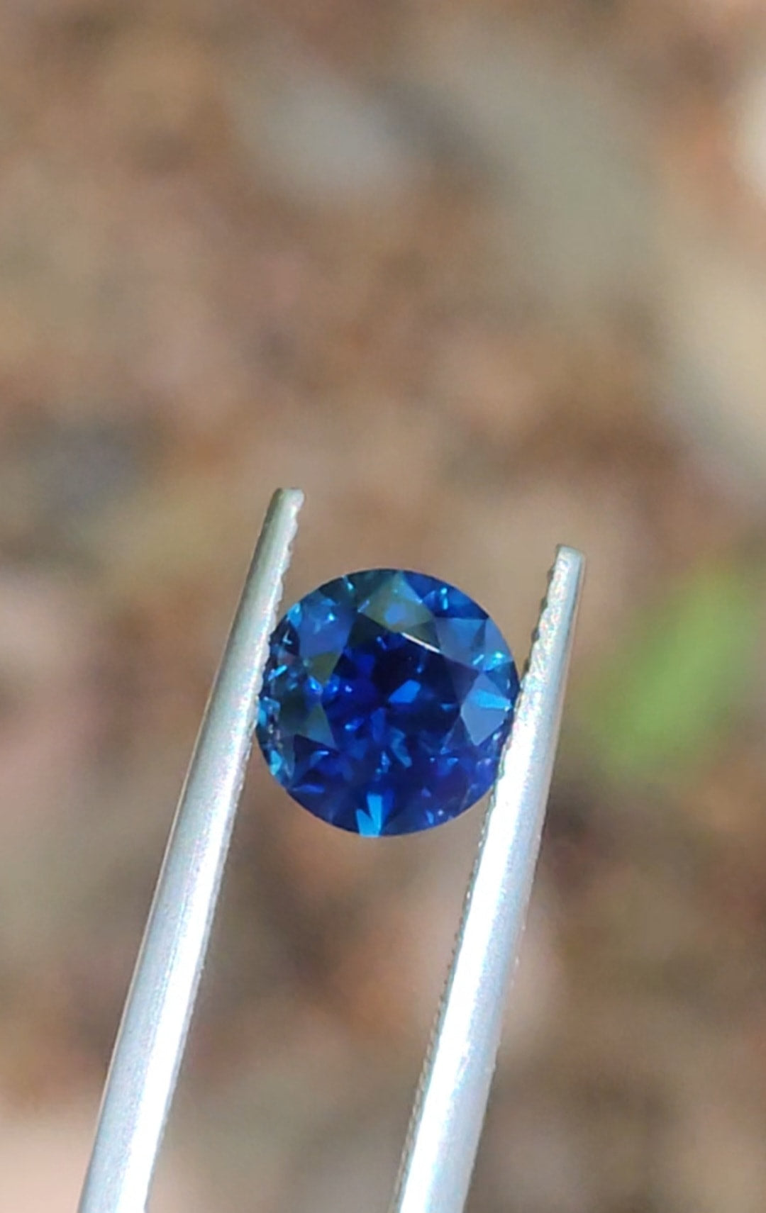 1.60ct Round Royal Blue Sapphire