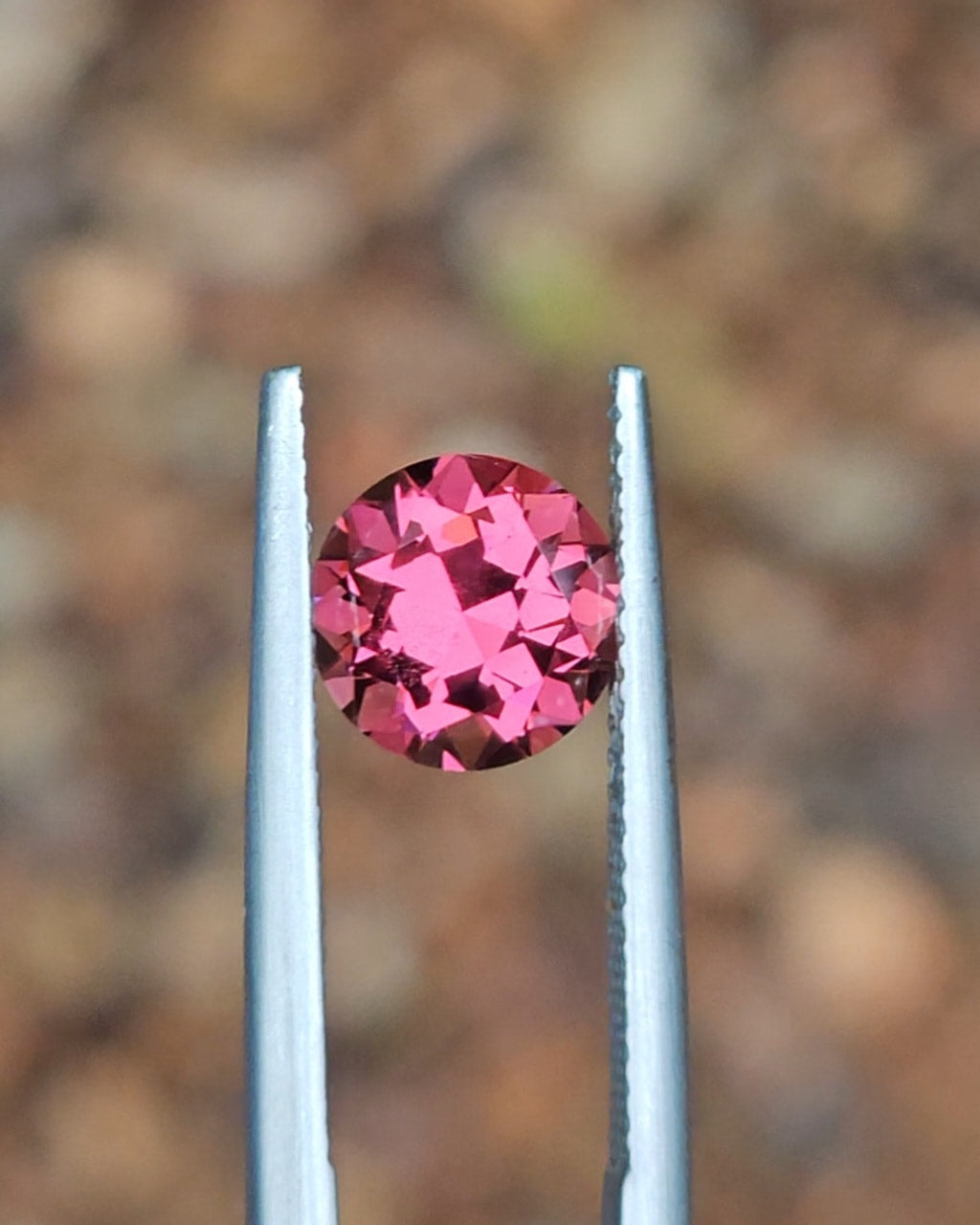 2.28ct Round Pink Tanzanian Garnet