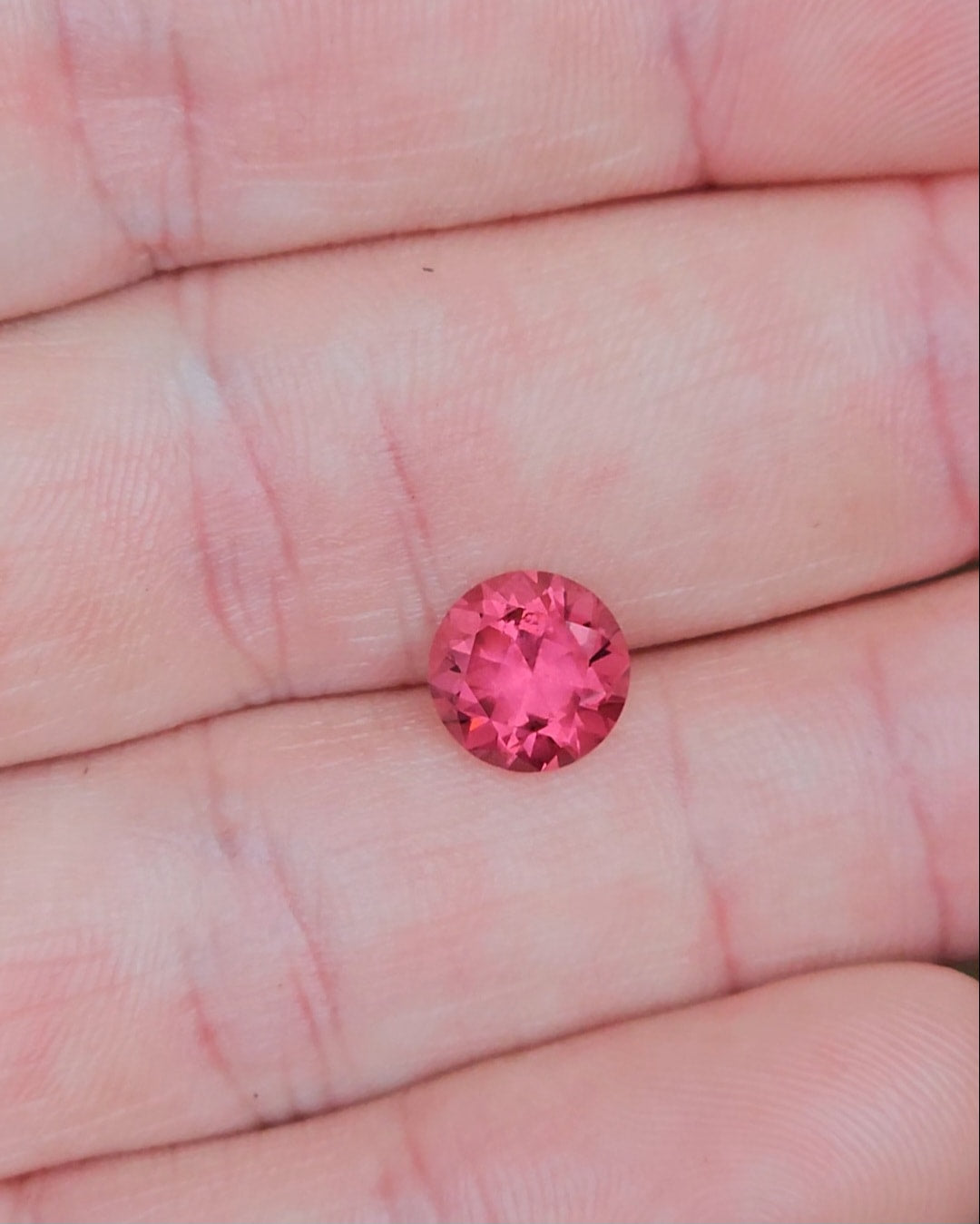 2.28ct Round Pink Tanzanian Garnet