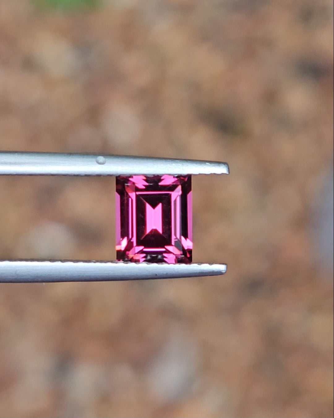 1.44ct Emerald Pink Tanzanian Garnet