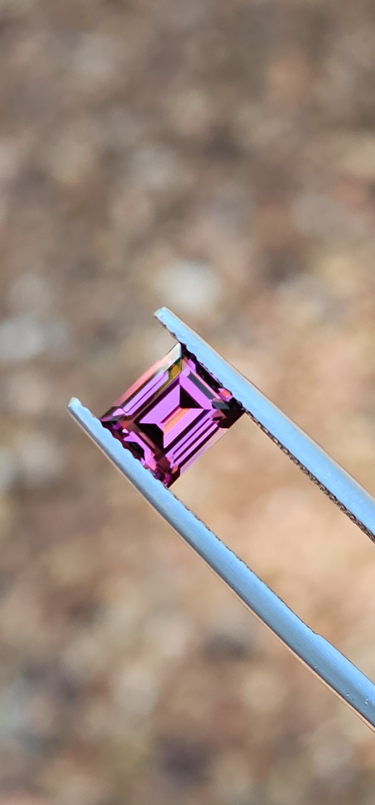 1.44ct Emerald Pink Tanzanian Garnet