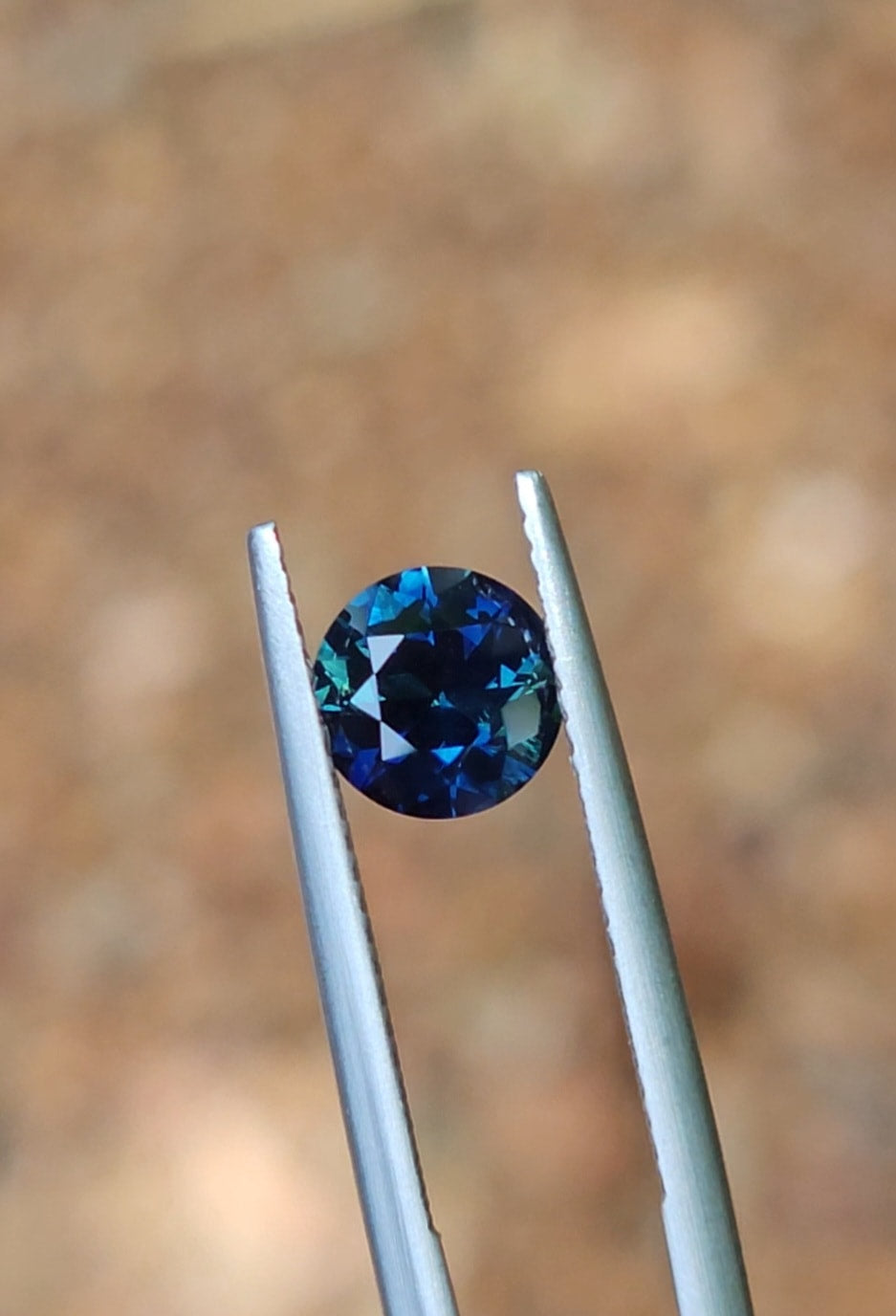 1.44ct Round Blue Sapphire