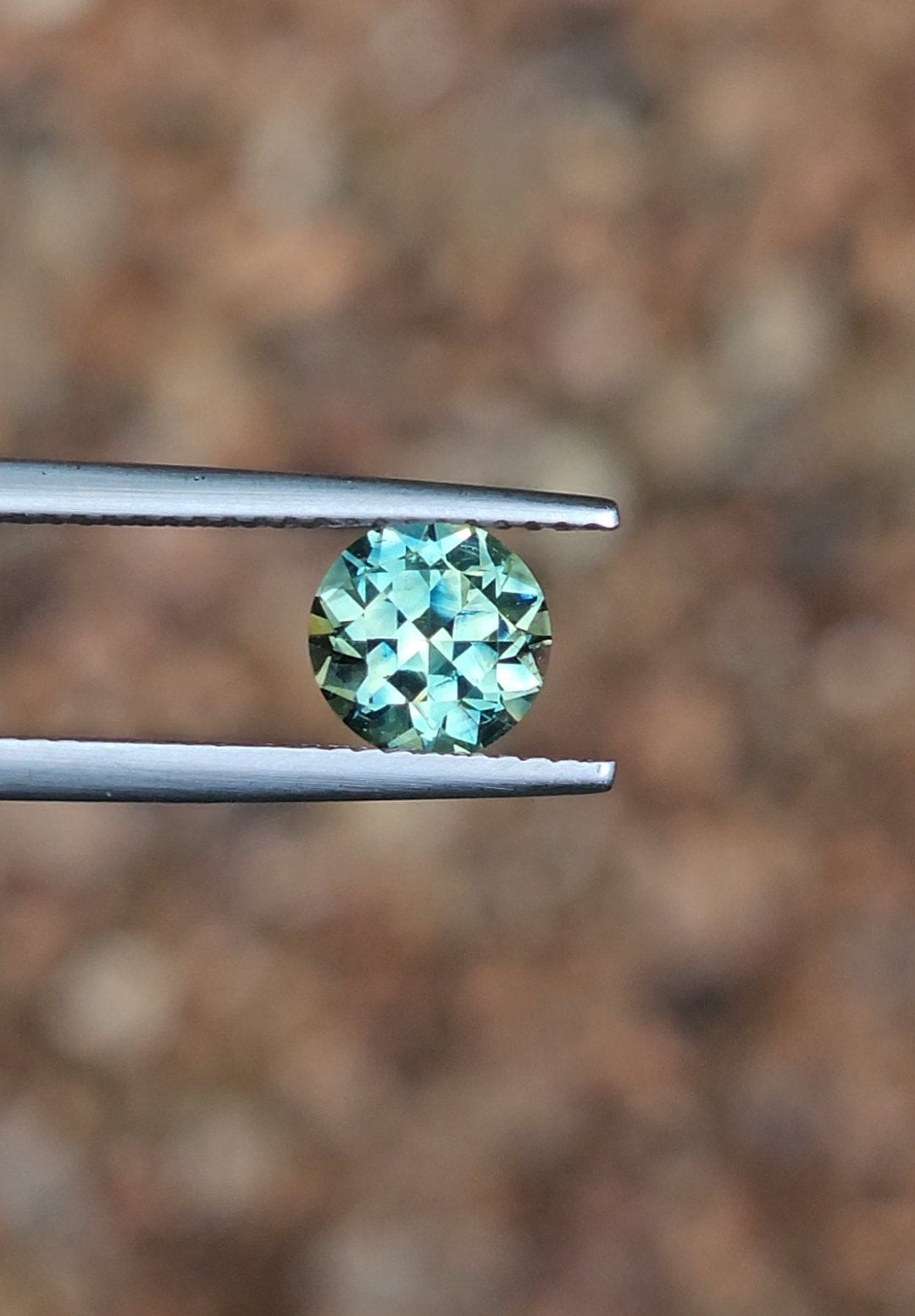 1.63ct Round Blue Parti Sapphire