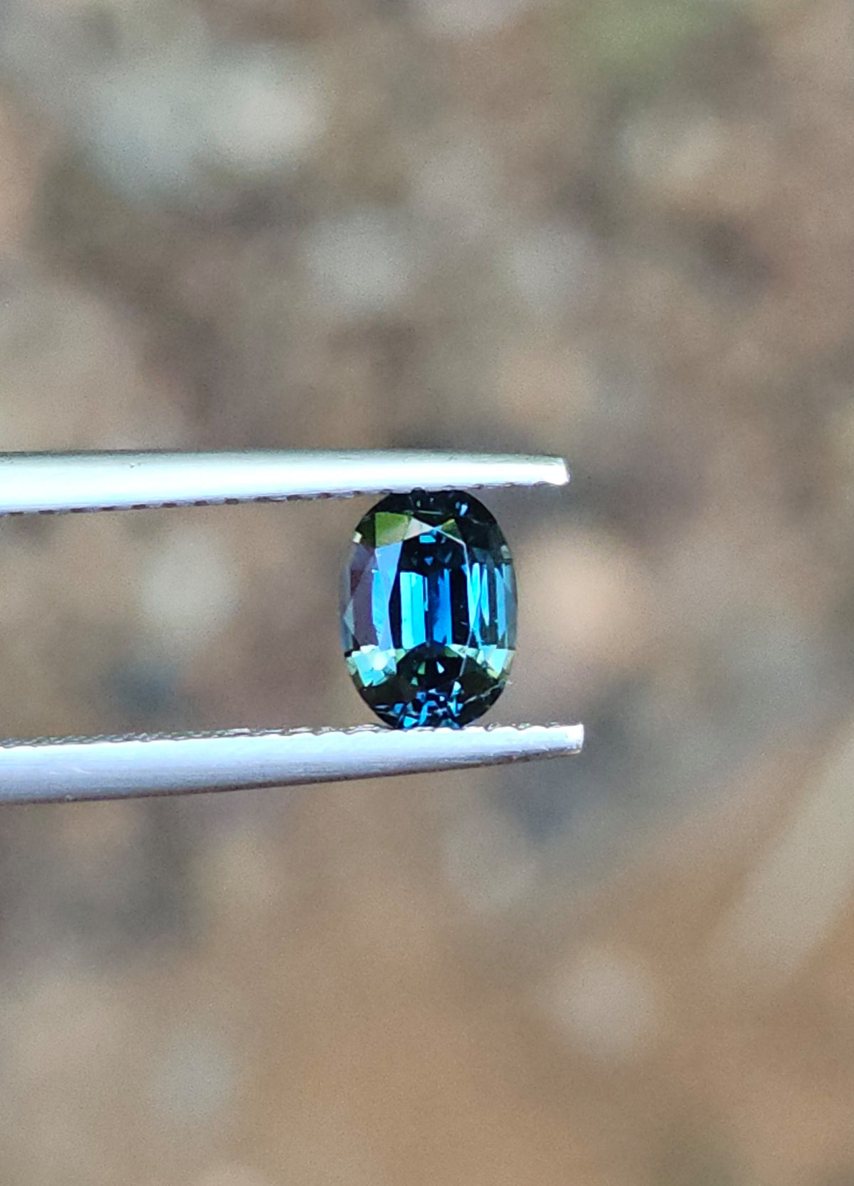 .92ct Oval Blue Parti Sapphire