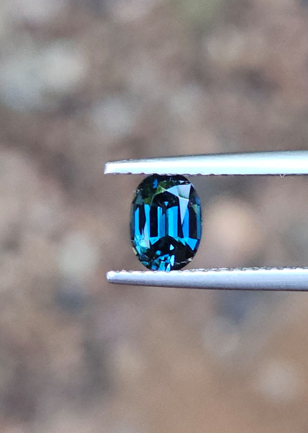 .92ct Oval Blue Parti Sapphire