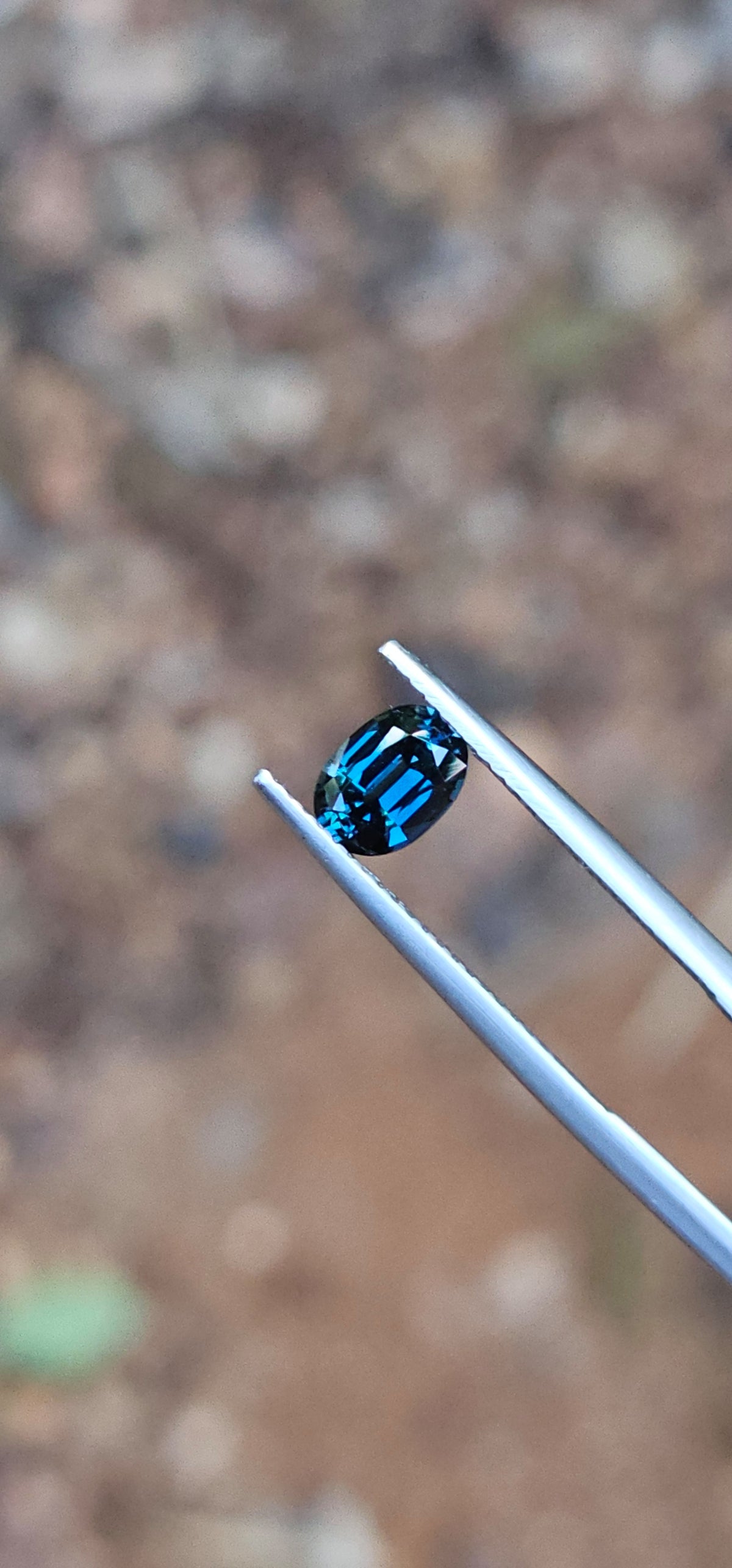 .92ct Oval Blue Parti Sapphire