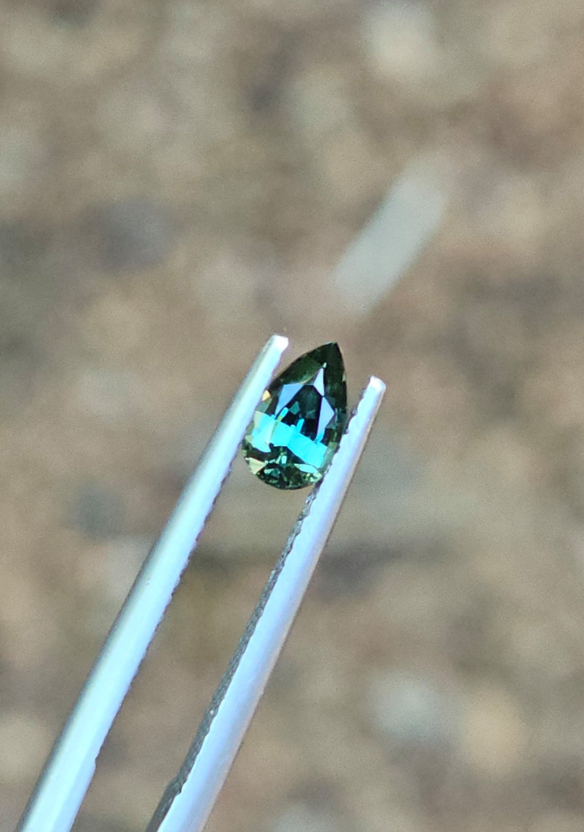.70ct Pear Blue Sapphire
