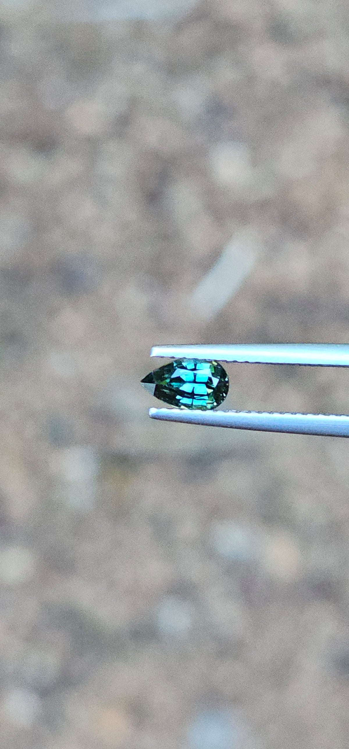 .70ct Pear Blue Sapphire