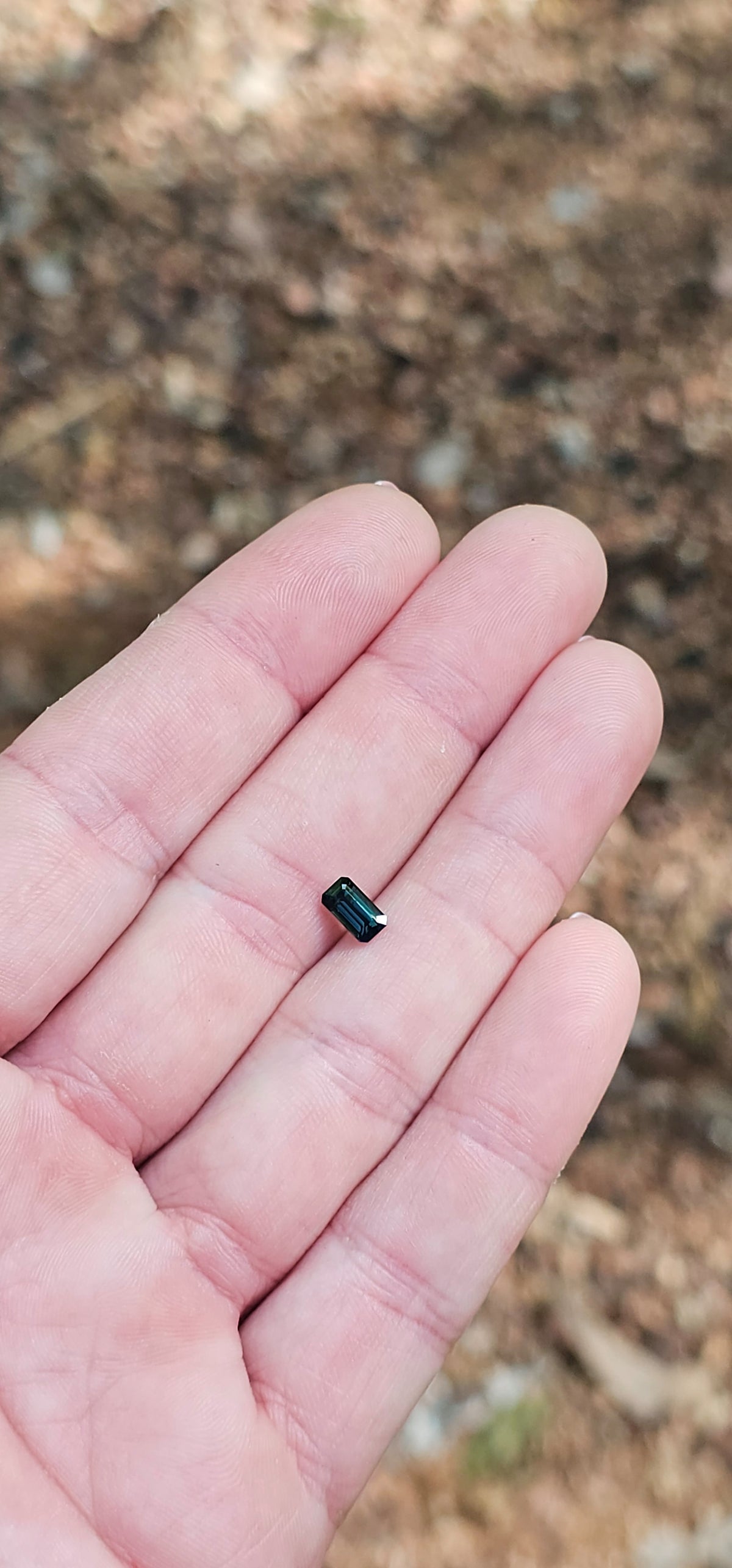 .75ct Emerald Teal Sapphire