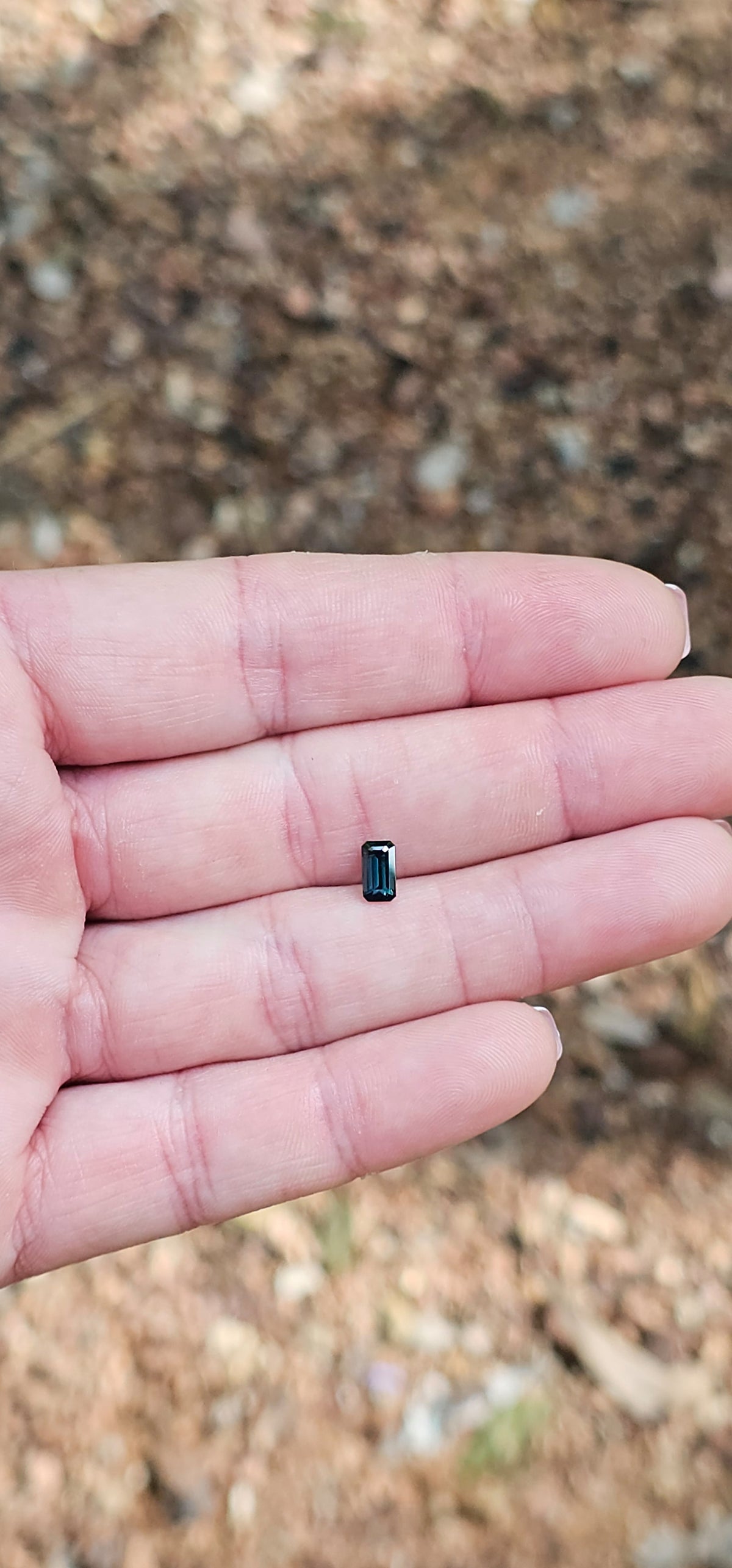 .75ct Emerald Teal Sapphire