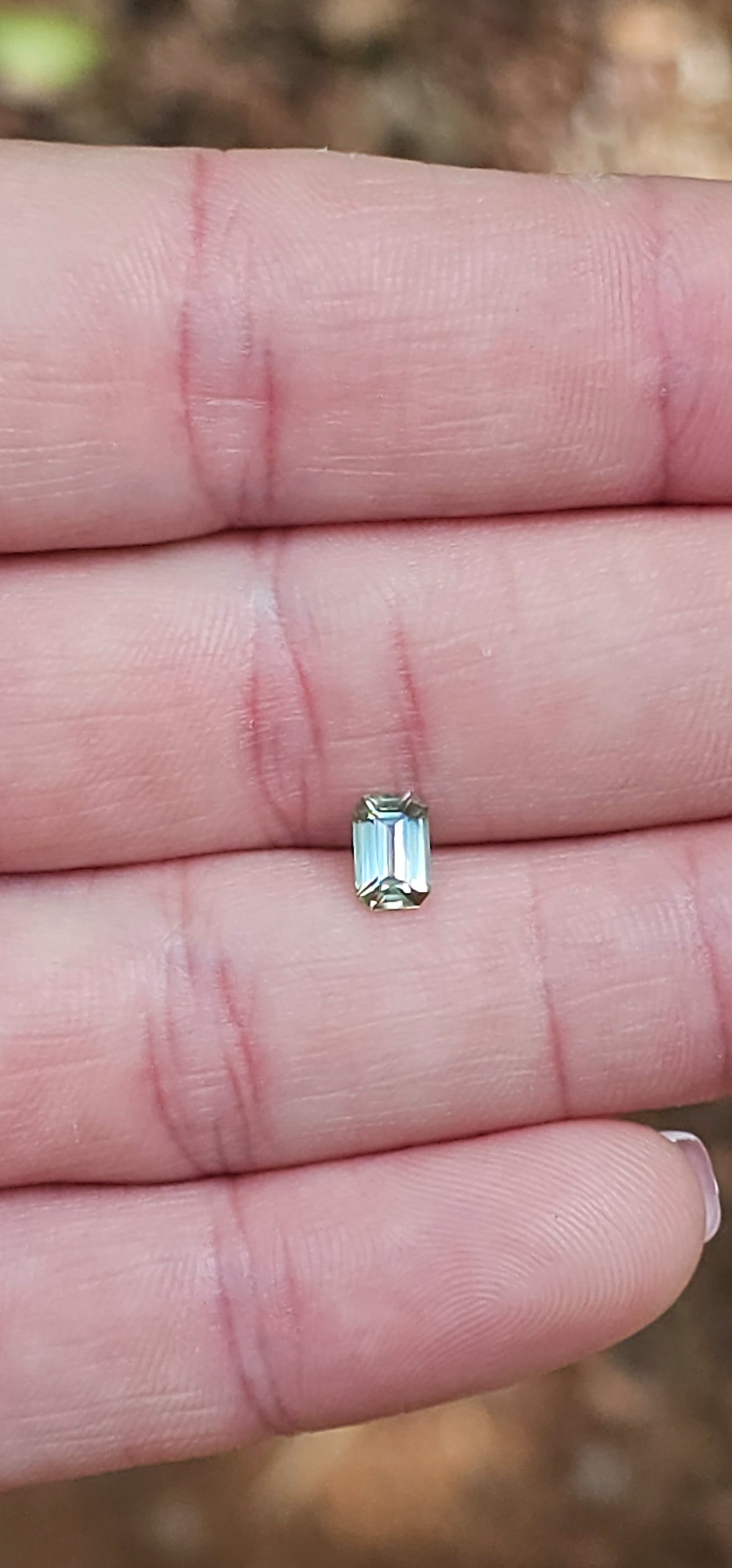 .64ct Emerald Blue Parti Sapphire