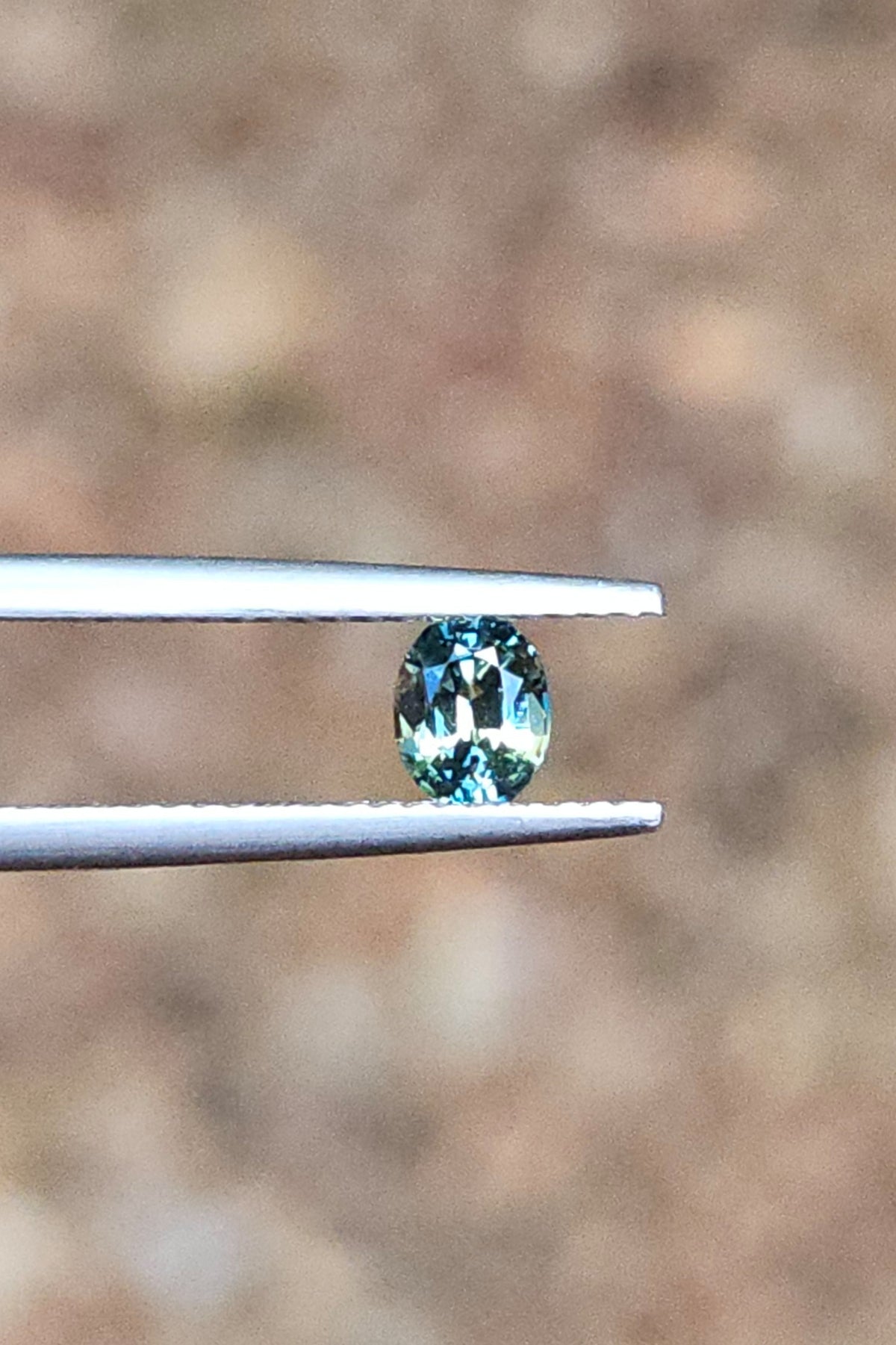 .55ct Oval Blue Parti Sapphire