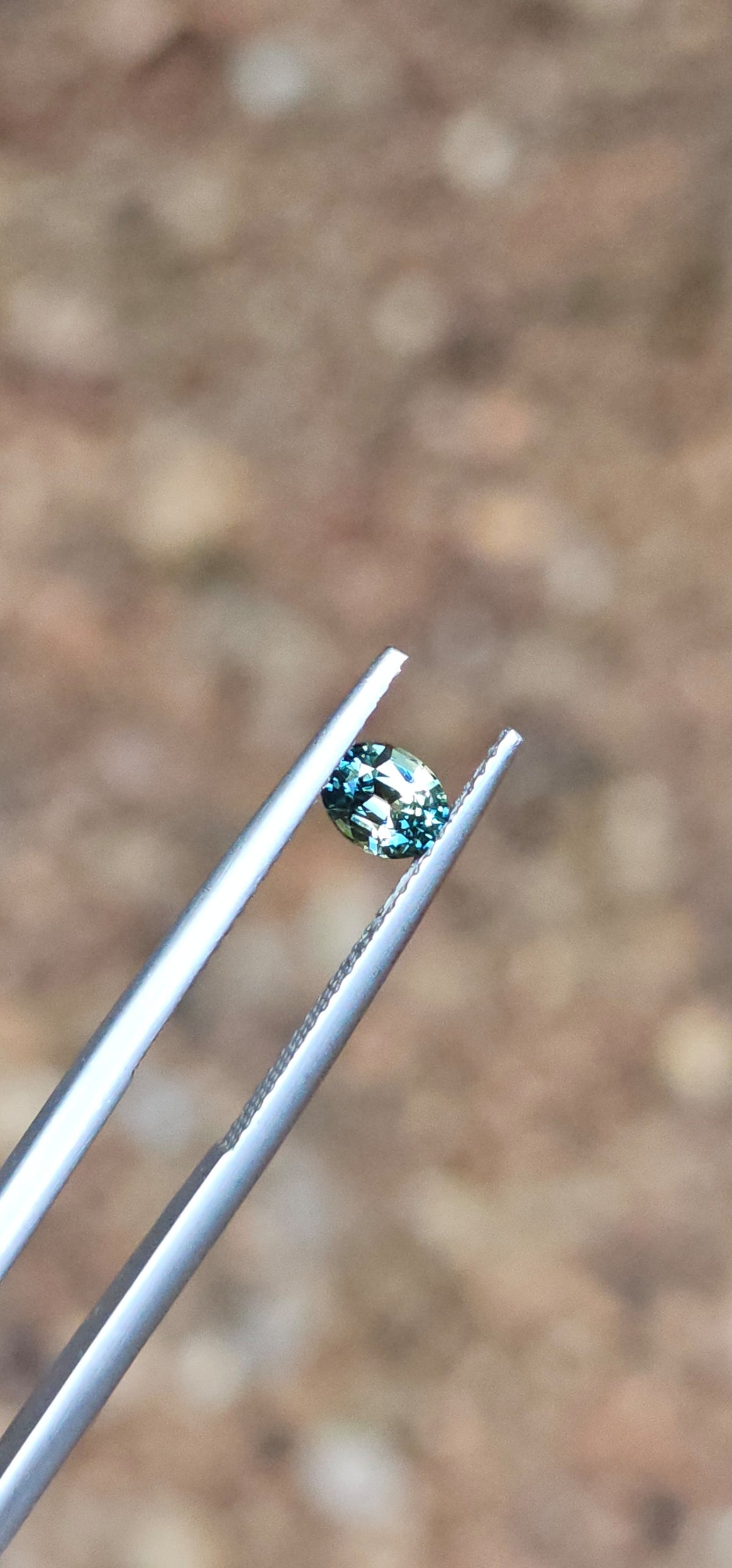 .55ct Oval Blue Parti Sapphire