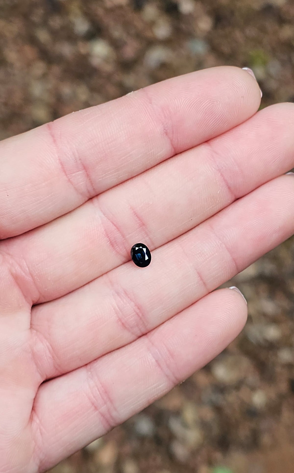 .68ct Oval Blue Sapphire