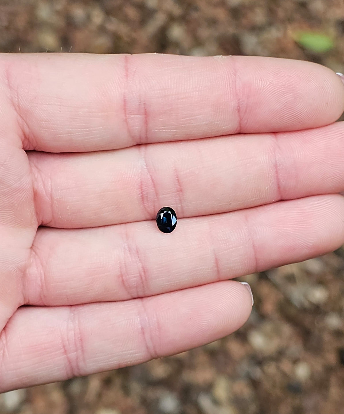 .68ct Oval Blue Sapphire