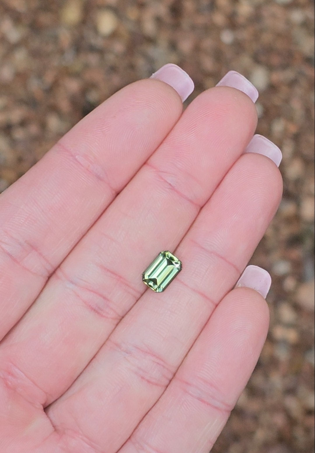 2ct Emerald Green Sapphire
