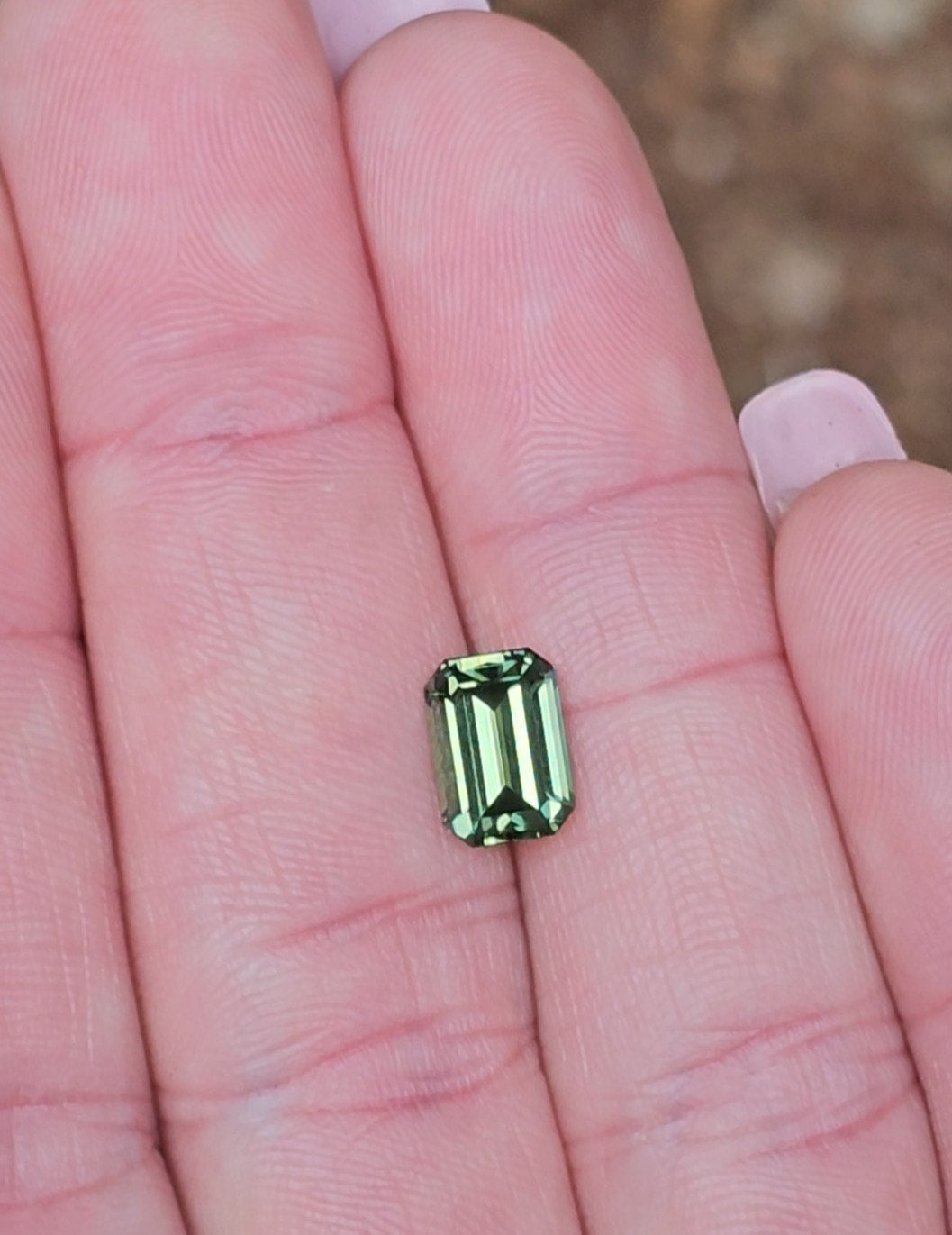 2ct Emerald Green Sapphire