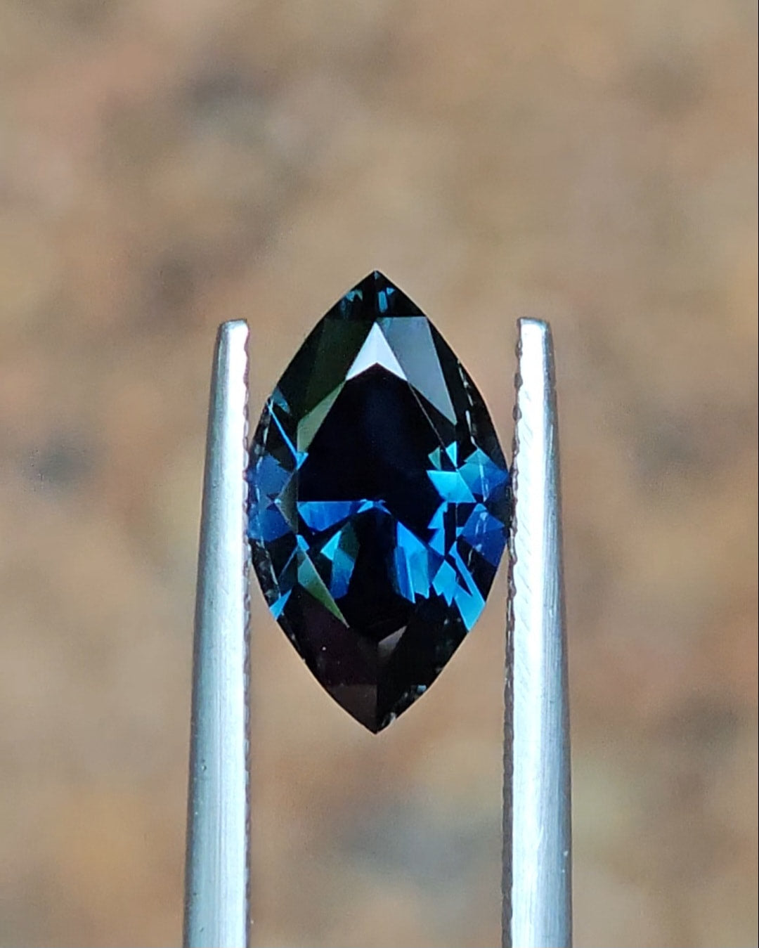2.83ct Marquise Blue Sapphire