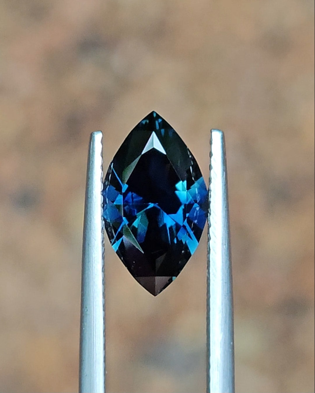 2.83ct Marquise Blue Sapphire