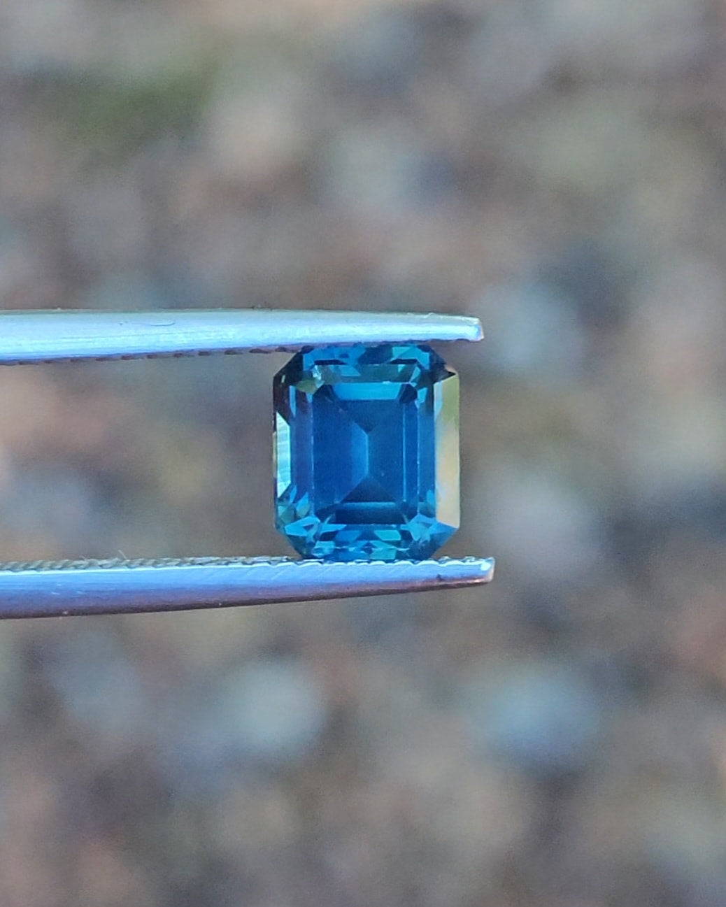 2.11ct Emerald Blue Sapphire