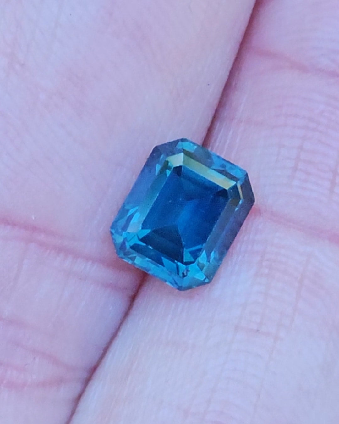 2.11ct Emerald Blue Sapphire