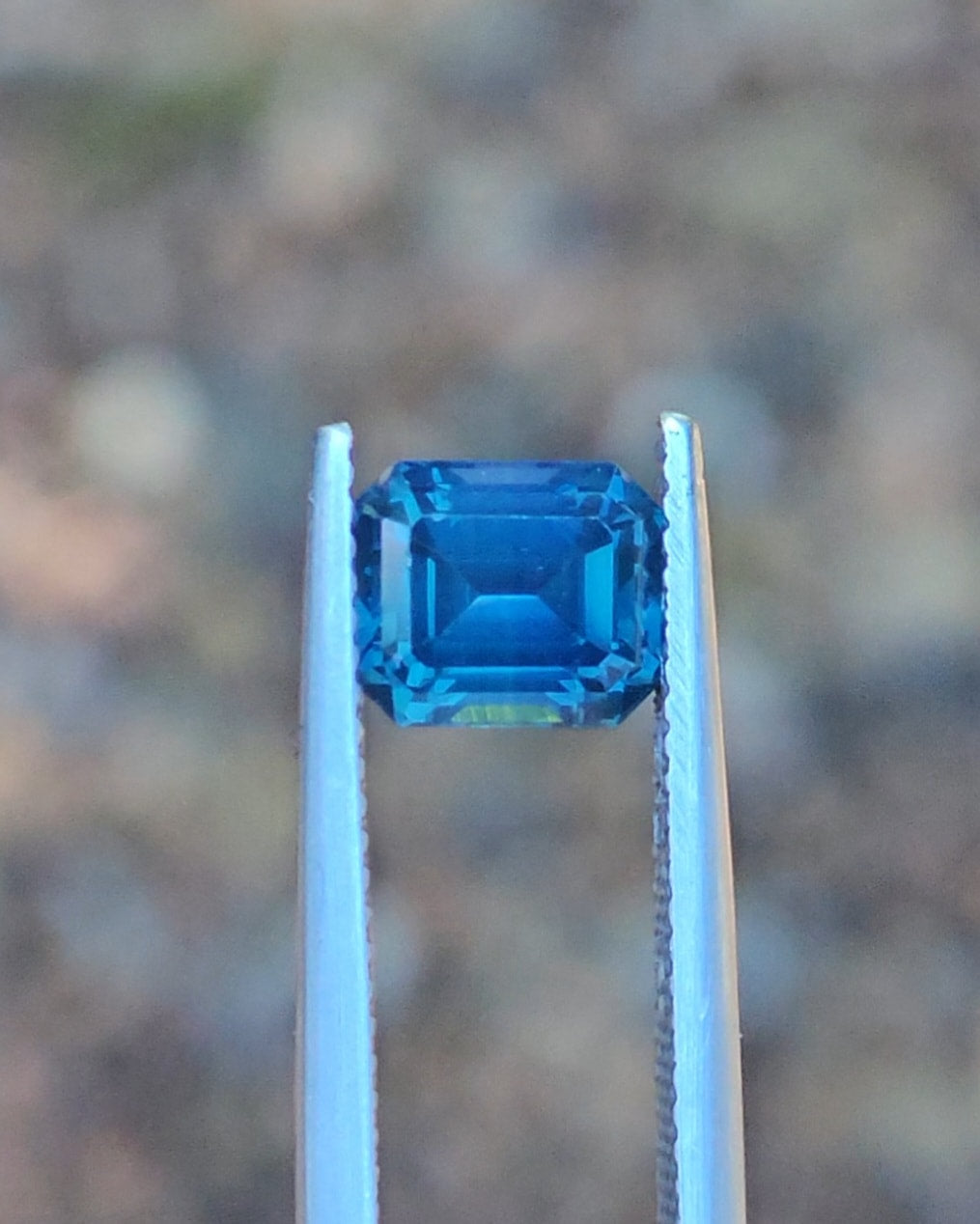 2.11ct Emerald Blue Sapphire