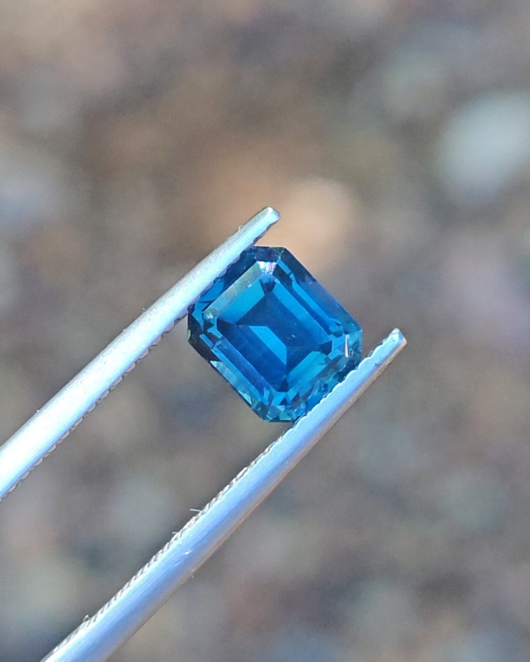 2.11ct Emerald Blue Sapphire