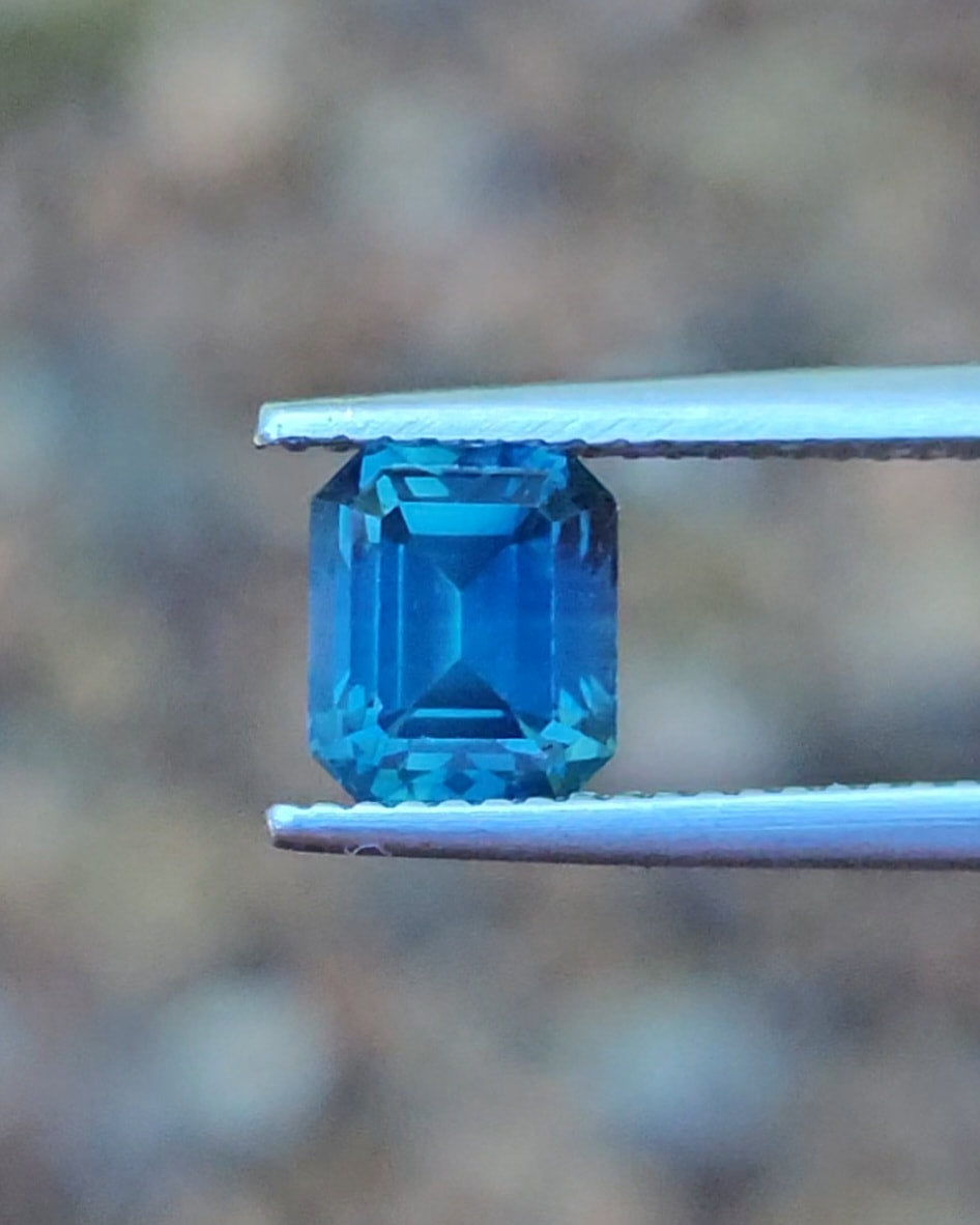 2.11ct Emerald Blue Sapphire
