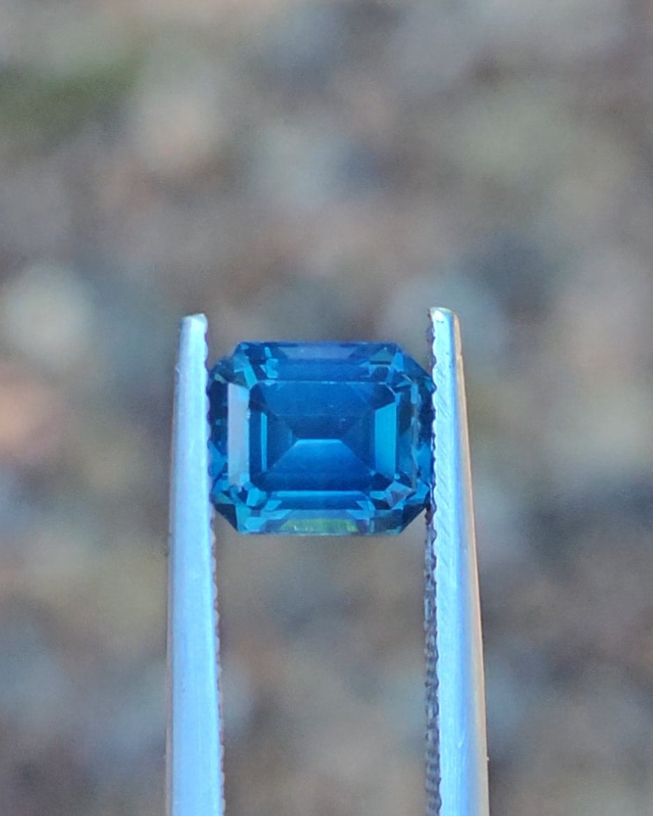 2.11ct Emerald Blue Sapphire