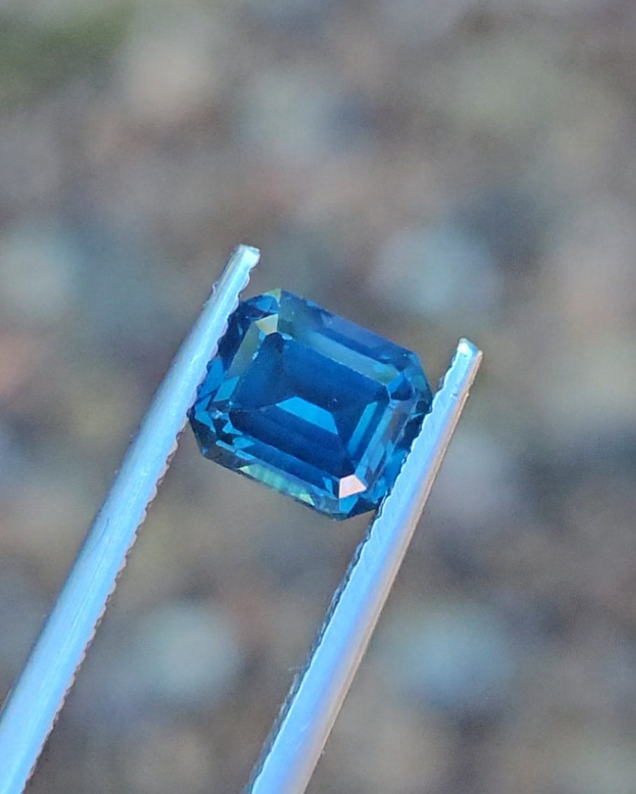 2.11ct Emerald Blue Sapphire