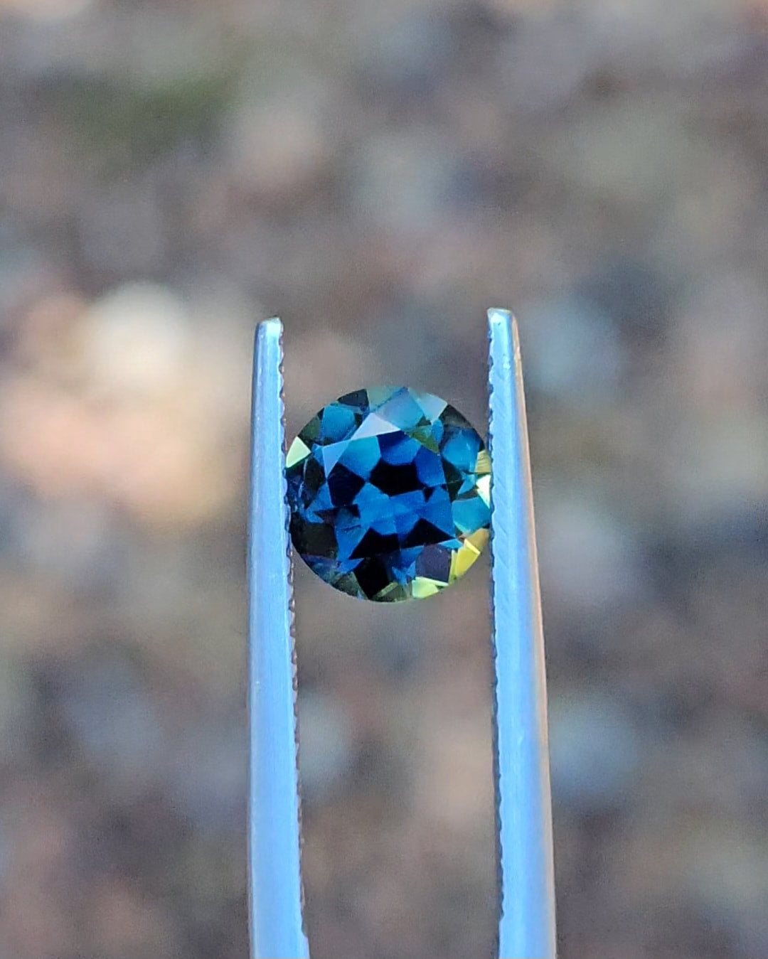 1.70ct Round Blue Sapphire