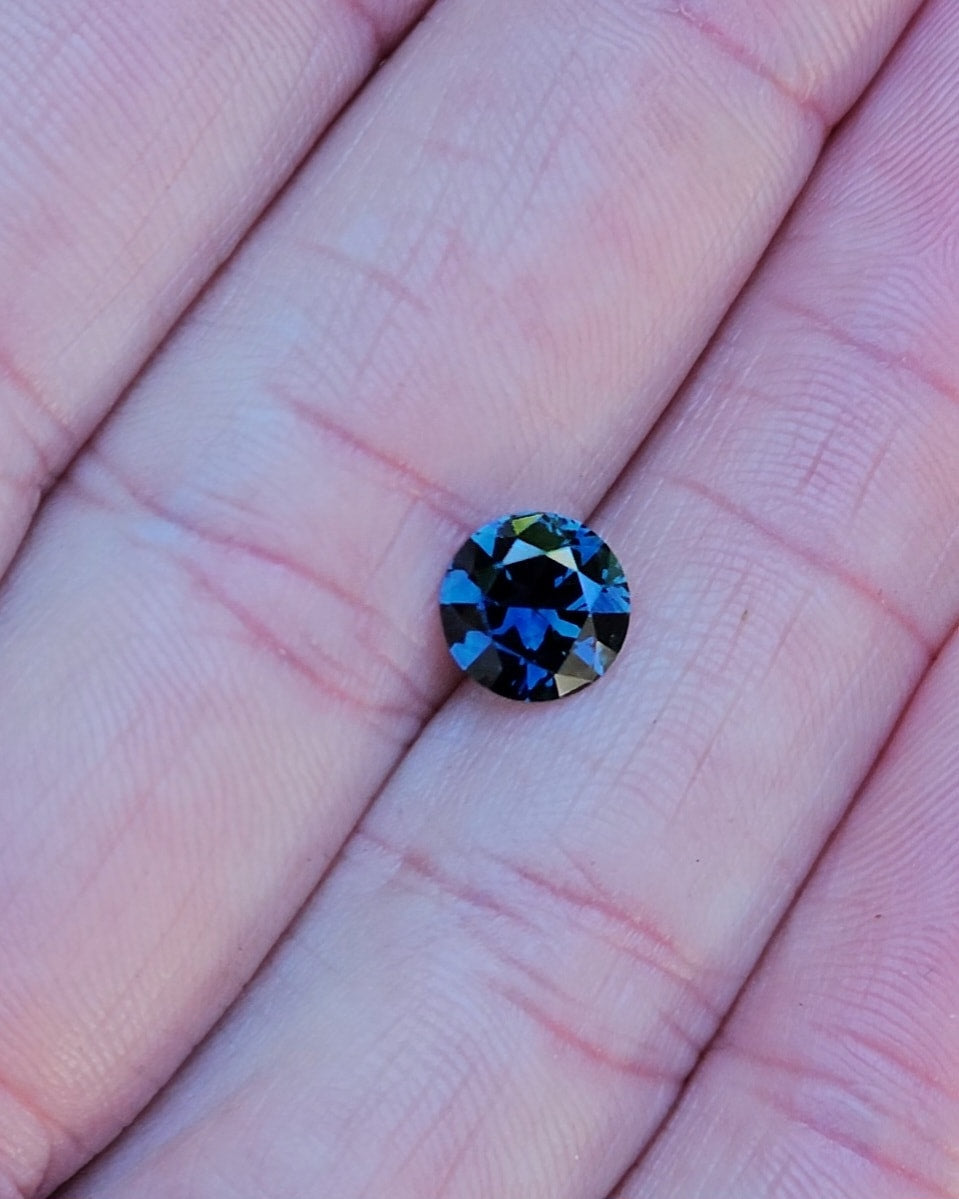 1.68ct Round Blue Sapphire