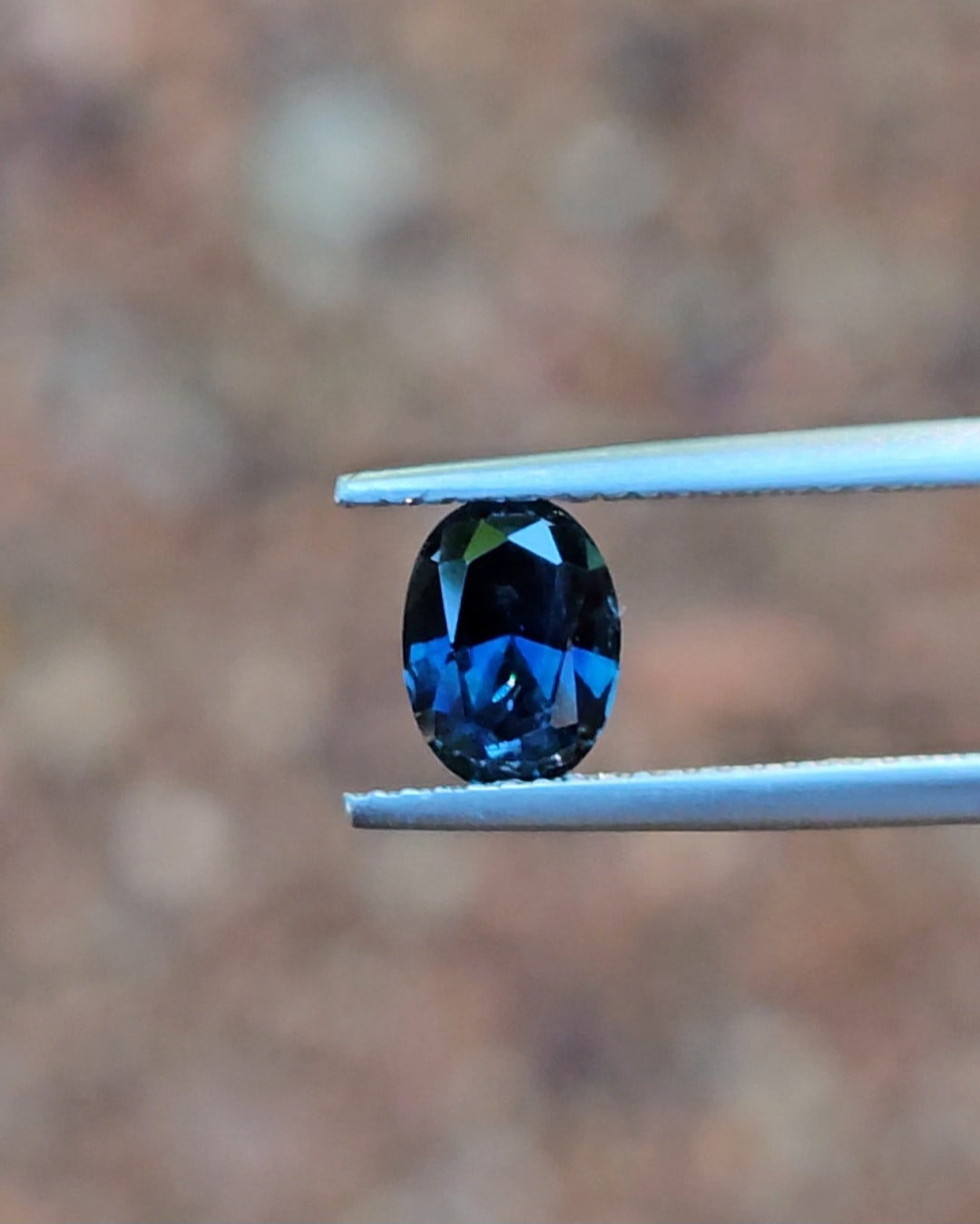 1.16ct Oval Blue Sapphire