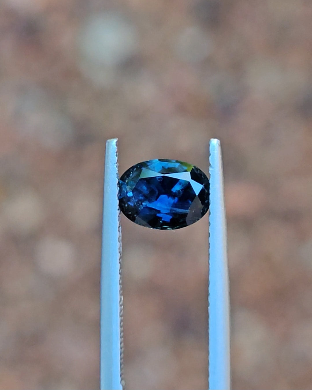 1.16ct Oval Blue Sapphire