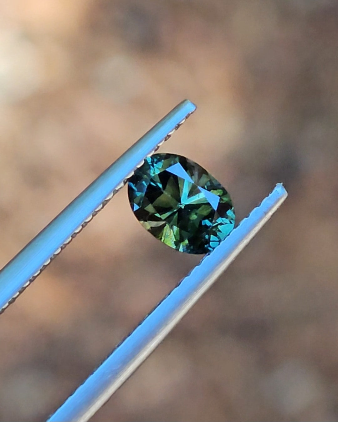 .91ct Oval Blue Parti Sapphire
