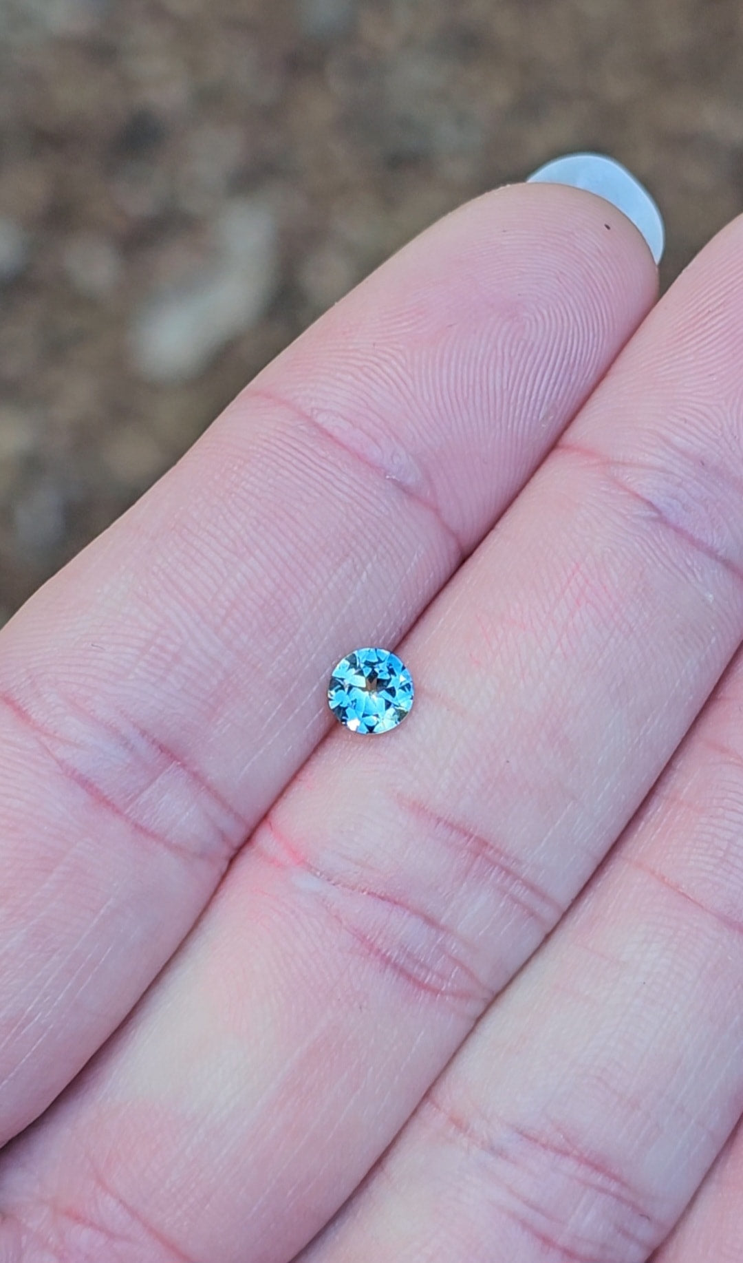 .52ct Round Blue Parti Sapphire