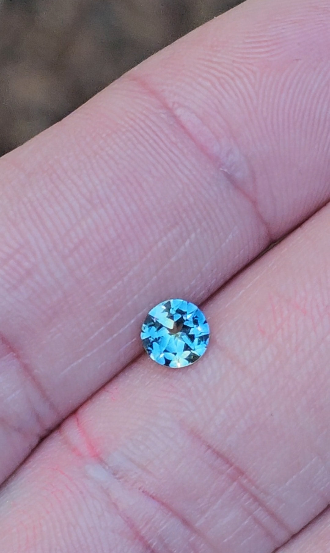 .52ct Round Blue Parti Sapphire