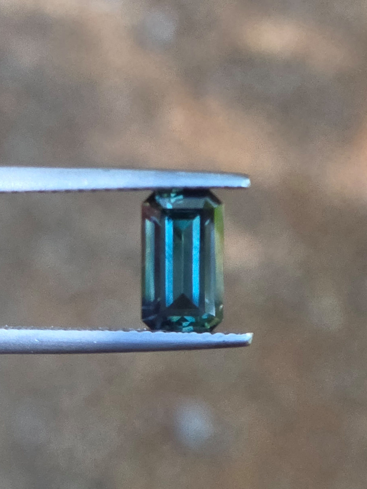 2.10ct Emerald Blue Sapphire