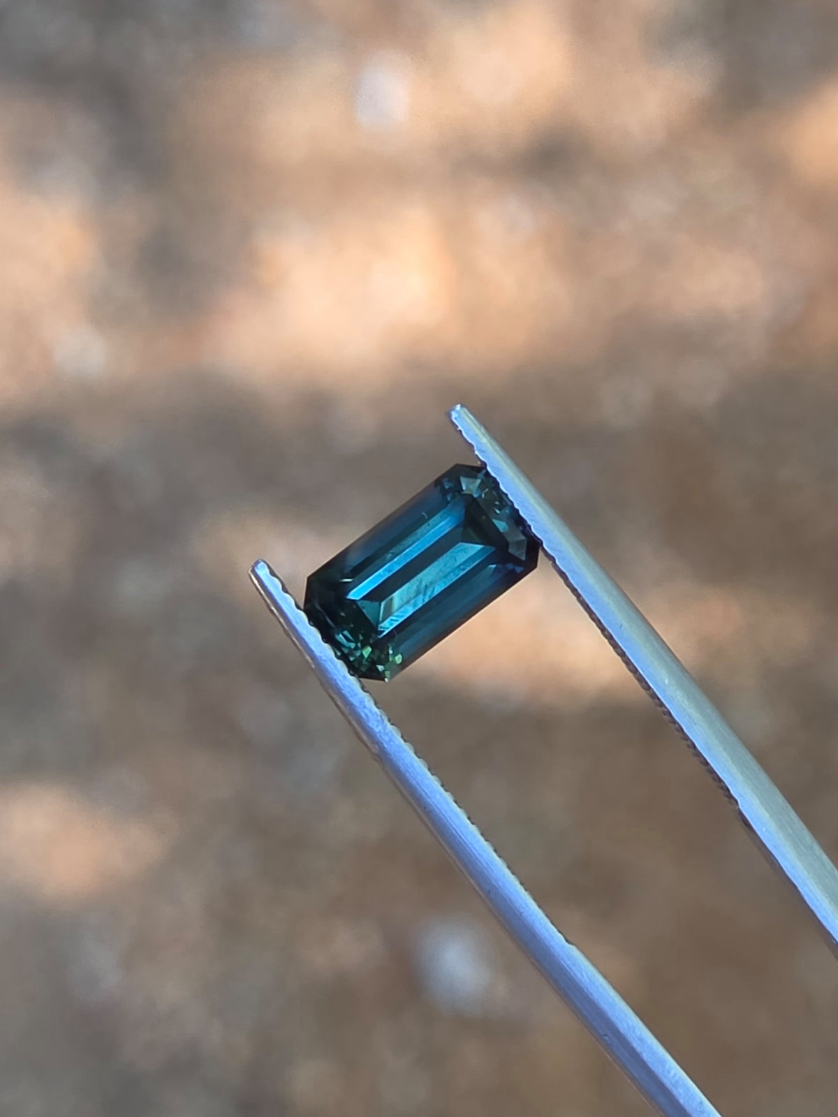 2.10ct Emerald Blue Sapphire