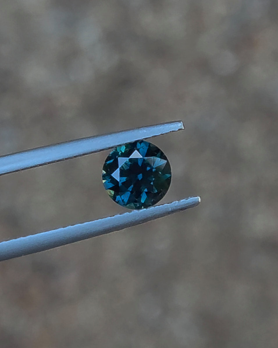 1.52ct Round Blue Sapphire
