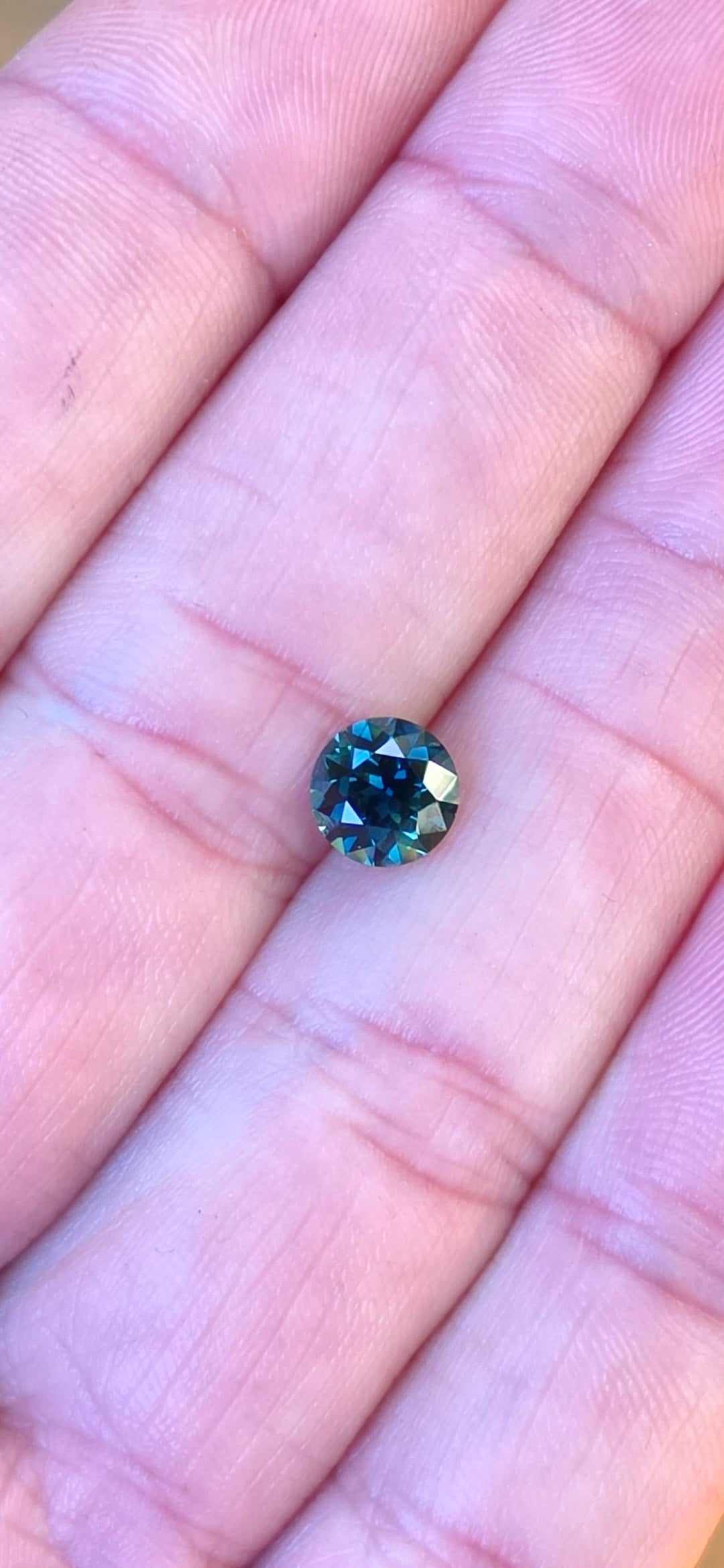 1.52ct Round Blue Sapphire
