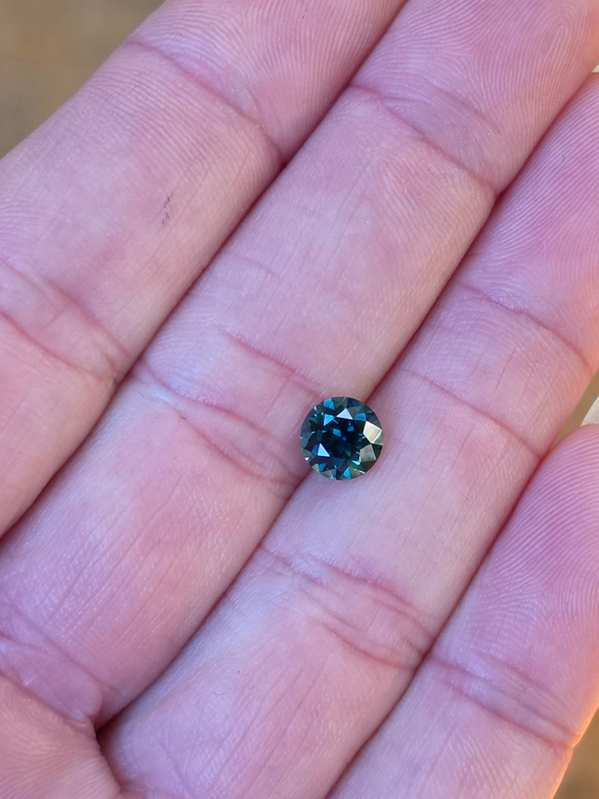 1.52ct Round Blue Sapphire