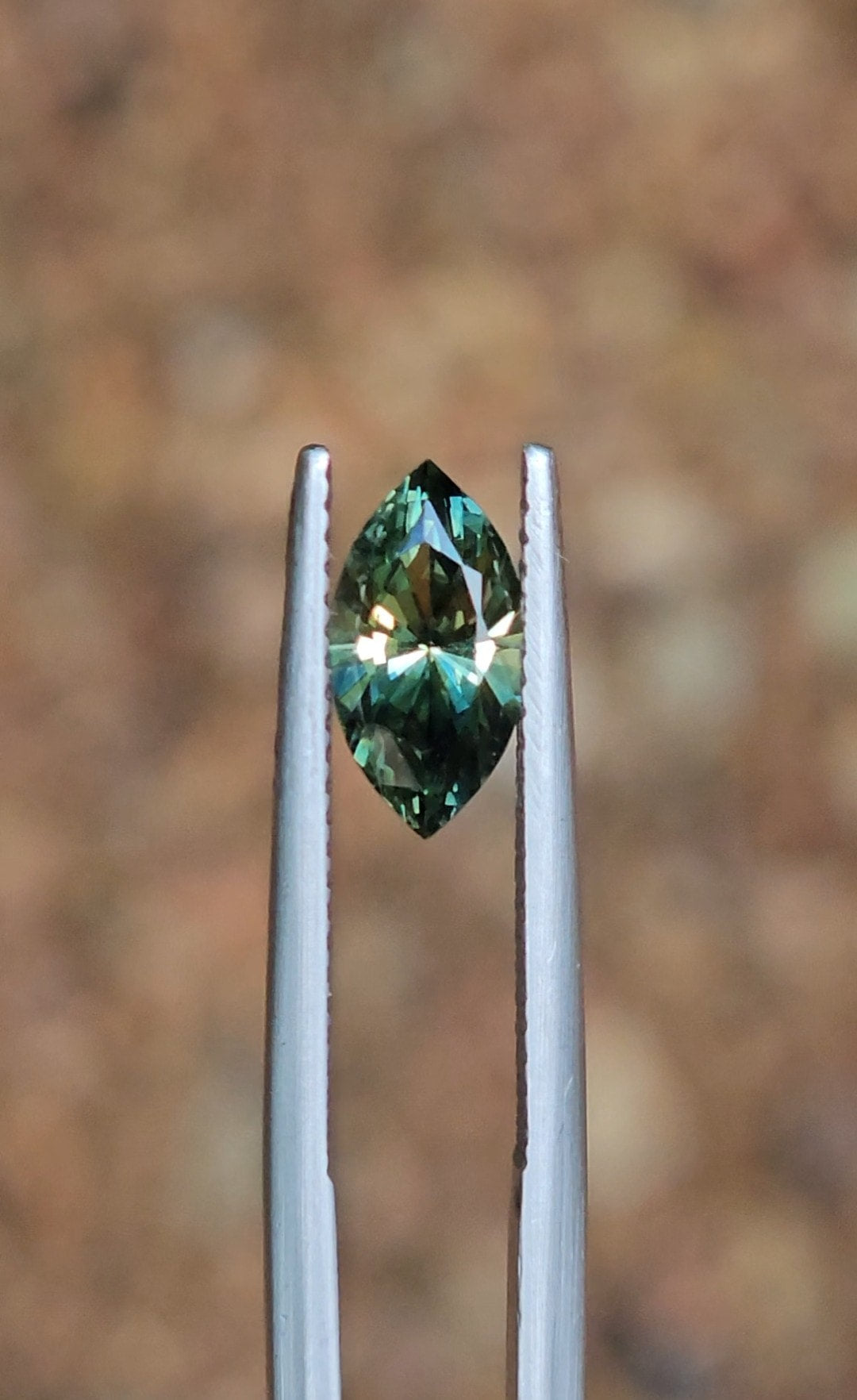 1.52ct Marquise Blue Parti Sapphire