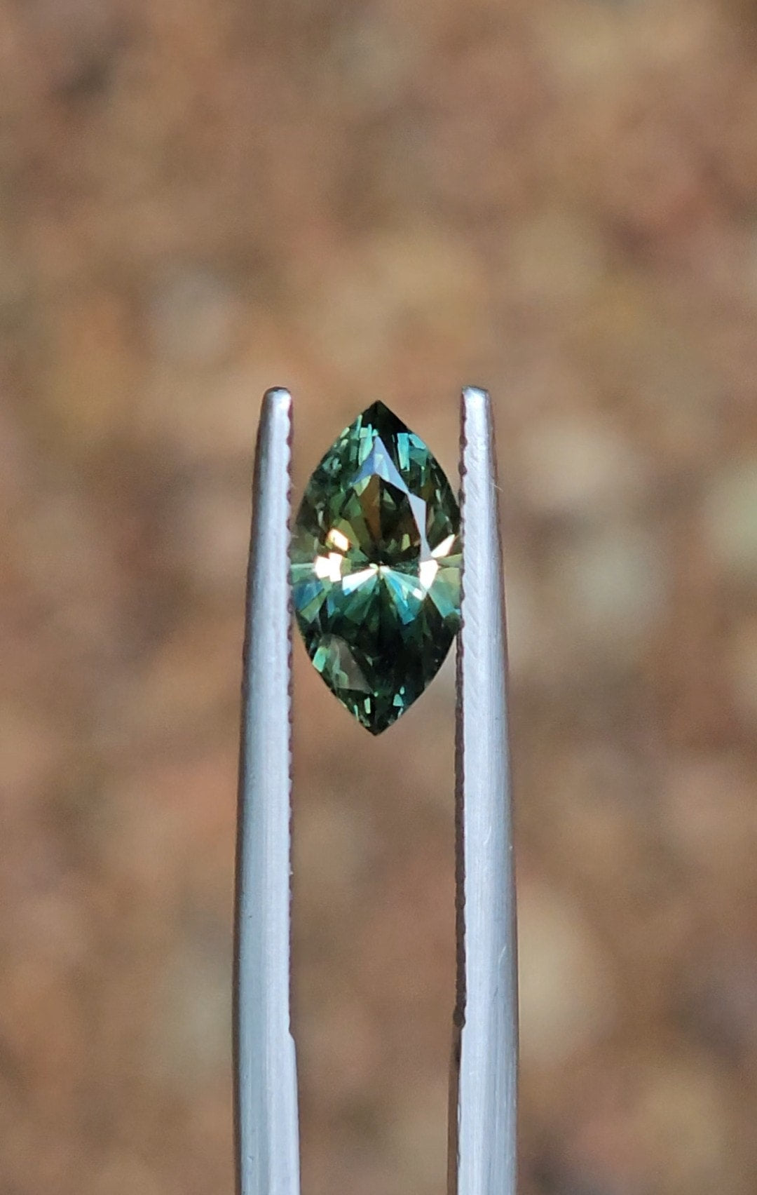 1.52ct Marquise Blue Parti Sapphire