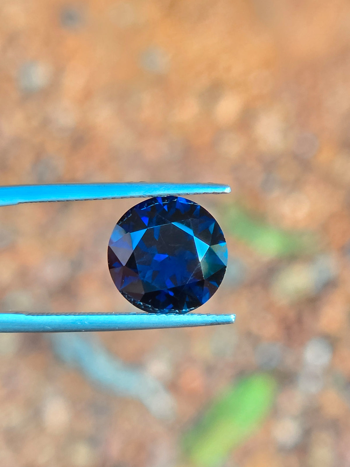 5.83ct Round Blue Sapphire