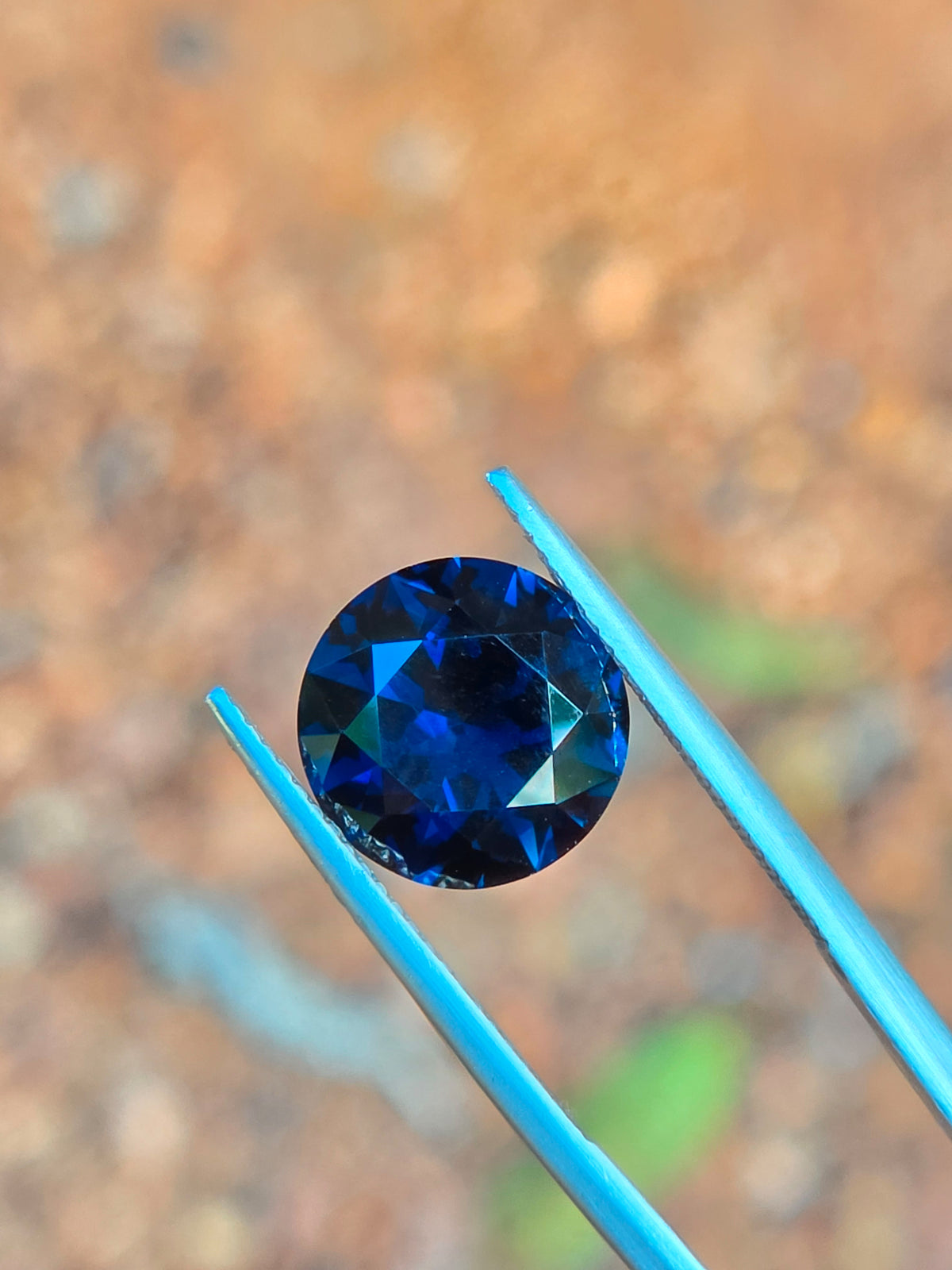 5.83ct Round Blue Sapphire